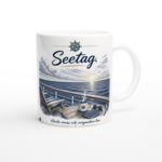 Keramiktasse "Seetag"