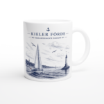 Keramiktasse "Kieler Förde"