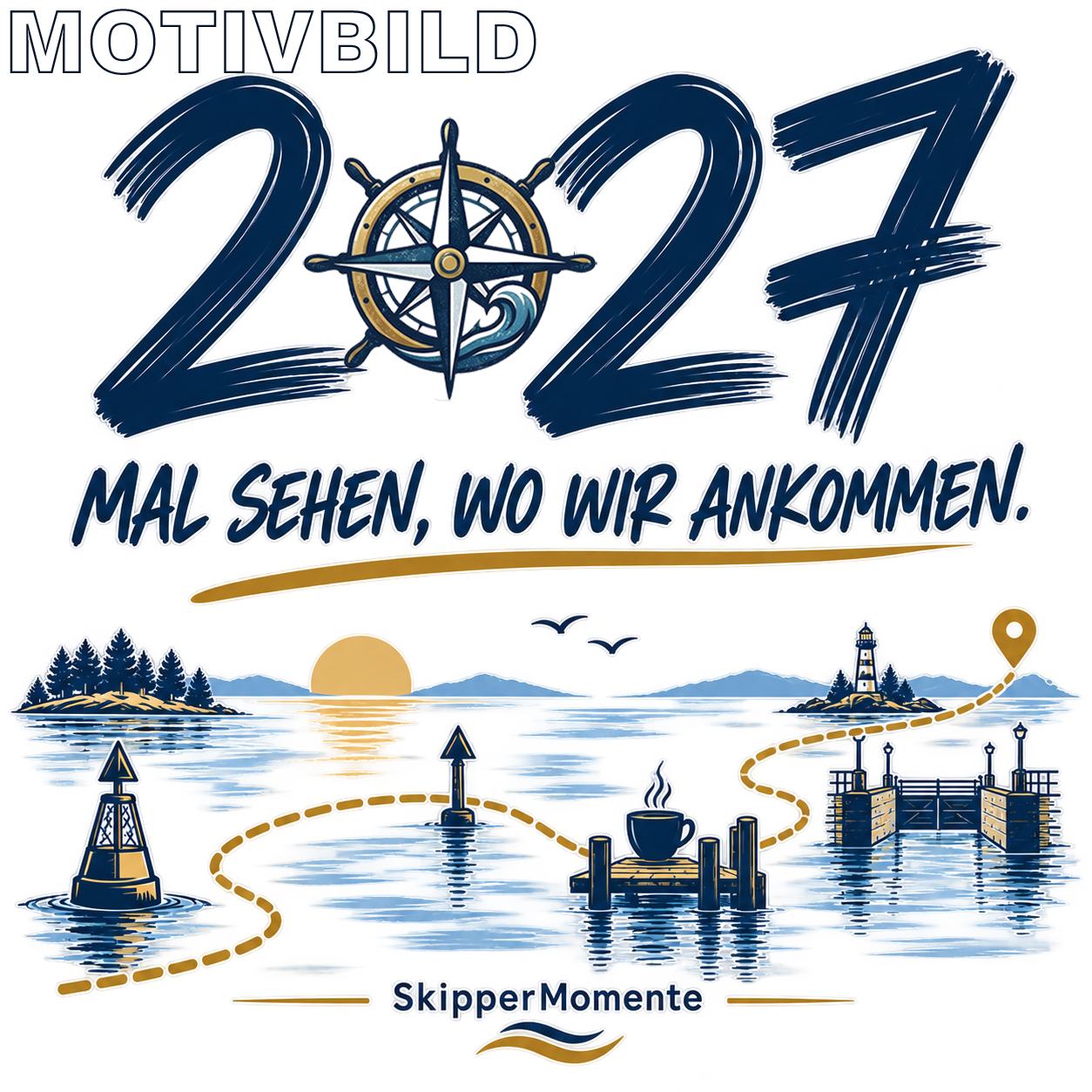 2027-Motivbild 2027 – Mal sehen, wo wir ankommen – Bild 1