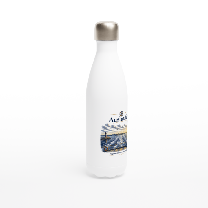 Maritimer Isolierflasche "Auslaufen" – Bild 2