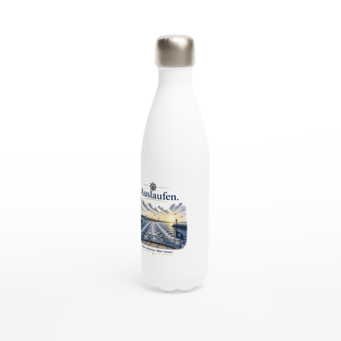 Maritimer Isolierflasche "Auslaufen" – Bild 3
