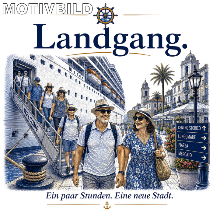 Maritime Isolierflasche "Landgang" – Bild 4