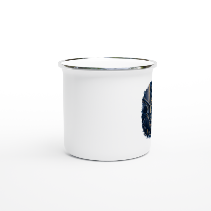 Emaille-Tasse "Nachtsegeln" – Bild 2