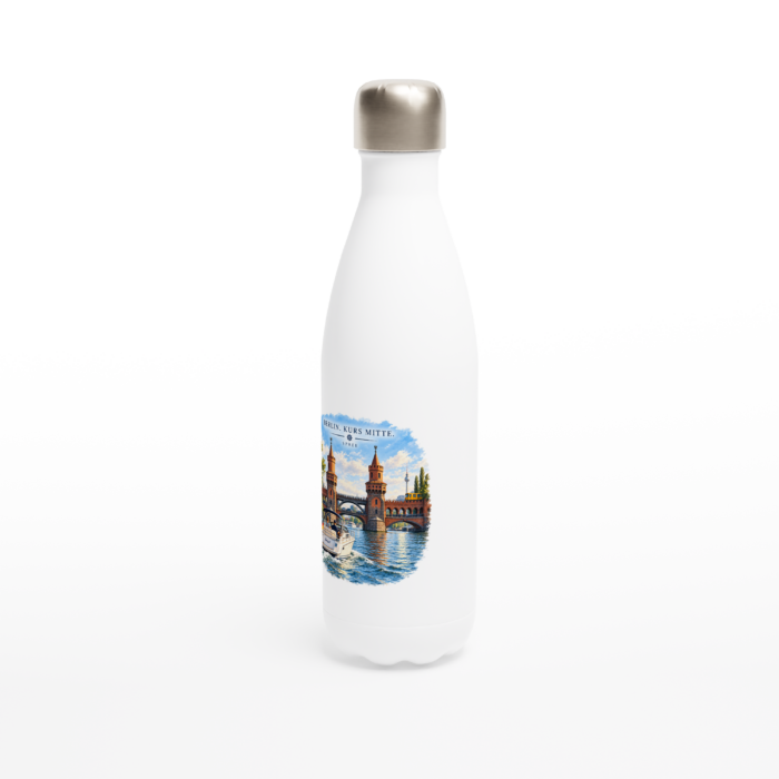 Maritime Isolierflasche "Berlin. Kurs Mitte. – Spree" – Bild 2