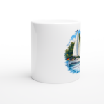 Keramiktasse "Berlin . Pfaueninsel - Havel" – Bild 2