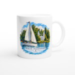 Keramiktasse "Berlin . Pfaueninsel - Havel"