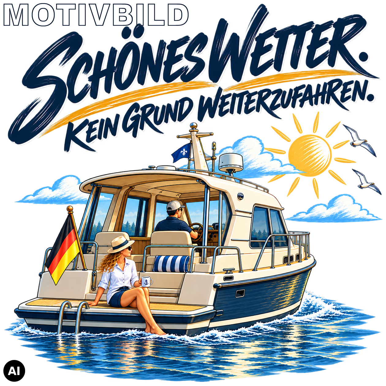 Schönes Wetter-Motivbild Schönes Wetter - Kein Grund weiterzufahren – Bild 1