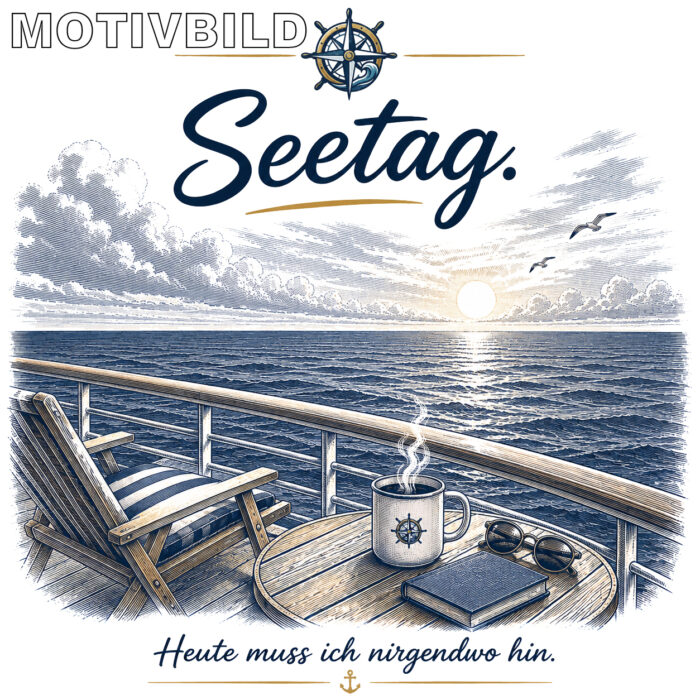 Maritime Isolierflasche "Seetag" – Bild 4