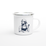 Emaille-Tasse "Smutje"