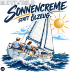 Maritimer Isolierbecher "Sonnencreme statt Ölzeug" – Bild 4