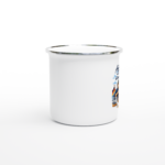 Emaille-Tasse "Auf jedem Schiff, das Schwimmt und segelt..." – Bild 2
