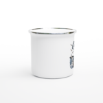Emaille-Tasse "Captain" – Bild 2