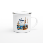 Emaille-Tasse "IJsselmeer"