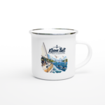 Emaille-Tasse "Kleiner Belt"