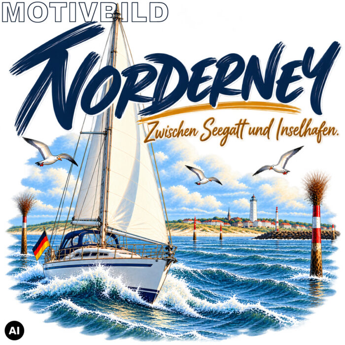 Emaille-Tasse "Norderney" – Bild 4