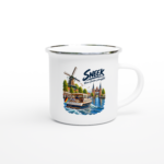 Emaille-Tasse "Sneek"
