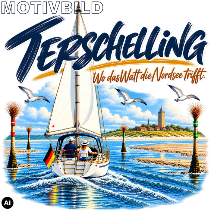Emaille-Tasse "Terschelling" – Bild 4