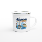 Emaille-Tasse "Terschelling"
